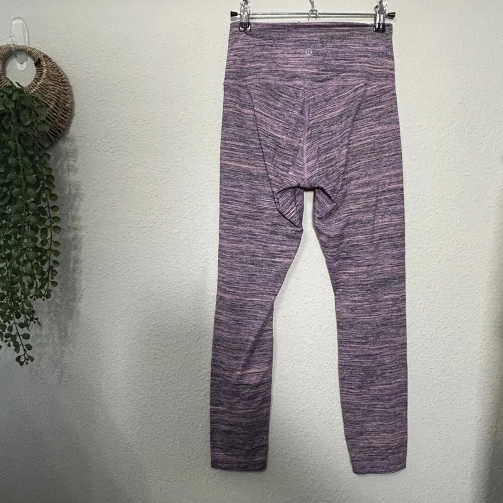 Lululemon Speed Tight IV Space Dye Camo Tender Violet Black Grape Small Size 4 - Image 7