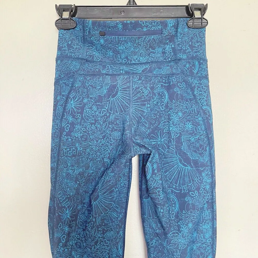 Womens Leggings XS Zero Gravity Mid Waist Running Yoga Activewear - Image 4