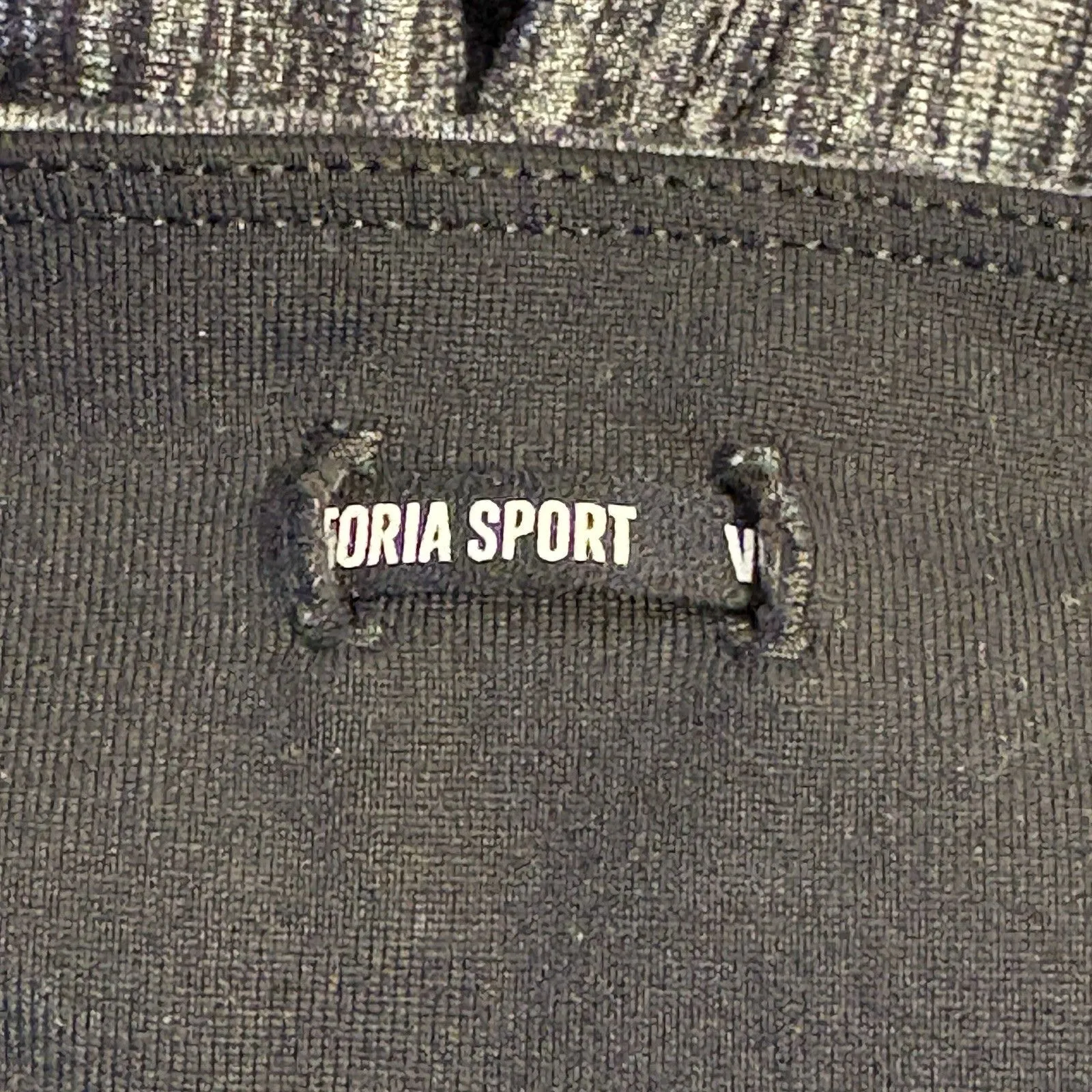 VICTORIA'S SECRET SPORT Size Medium Knockout High-Rise Legging Black Heather - Image 5