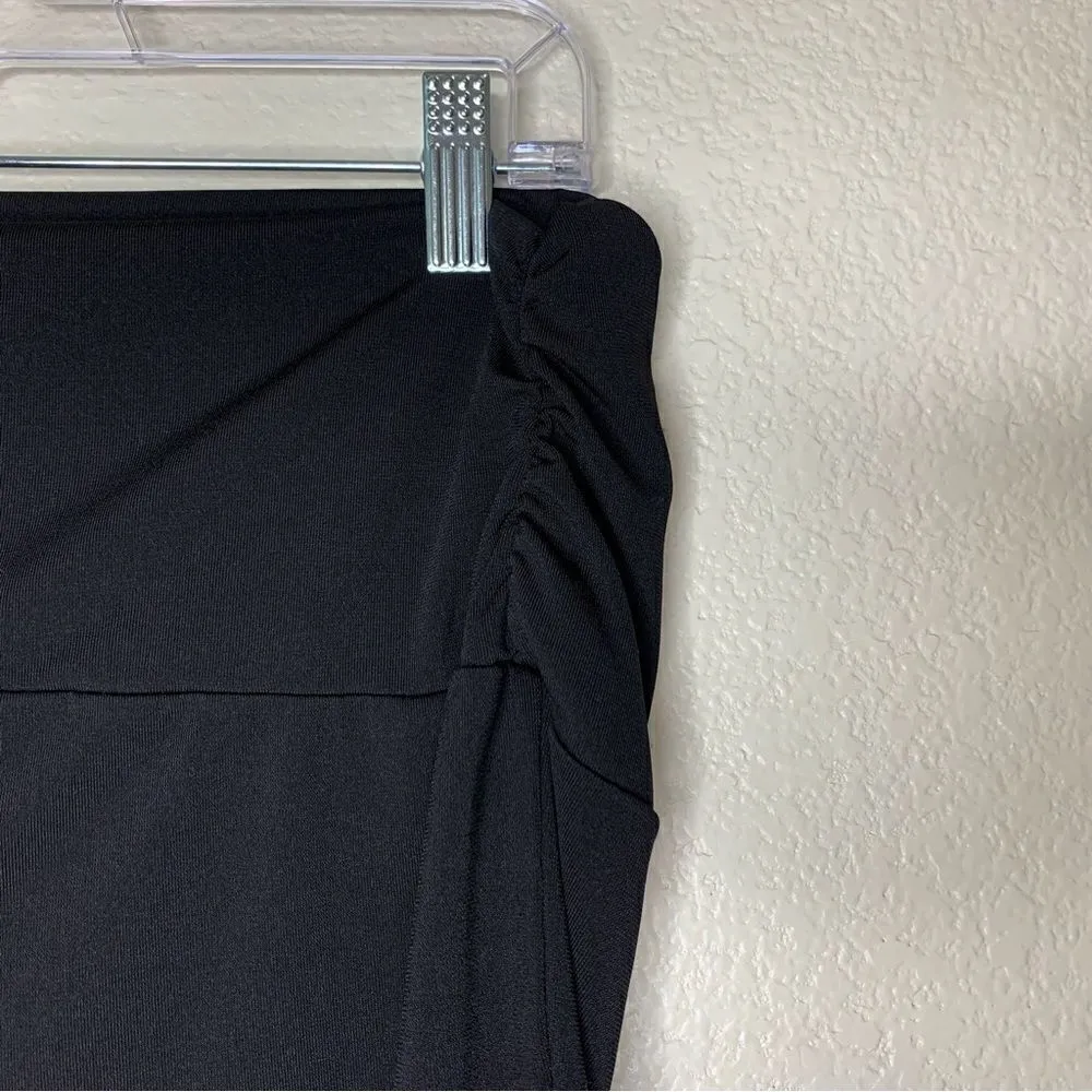 NWOT Shein Maternity Black Wide Waistband Shorts - Image 5