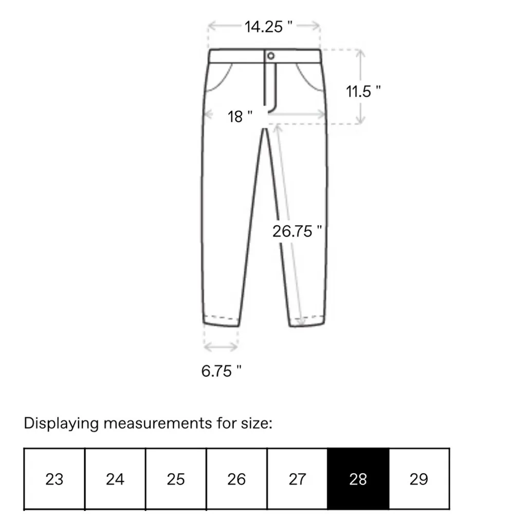 NWT REDONE 70’s Stove Pipe Noir with Rip - Image 9