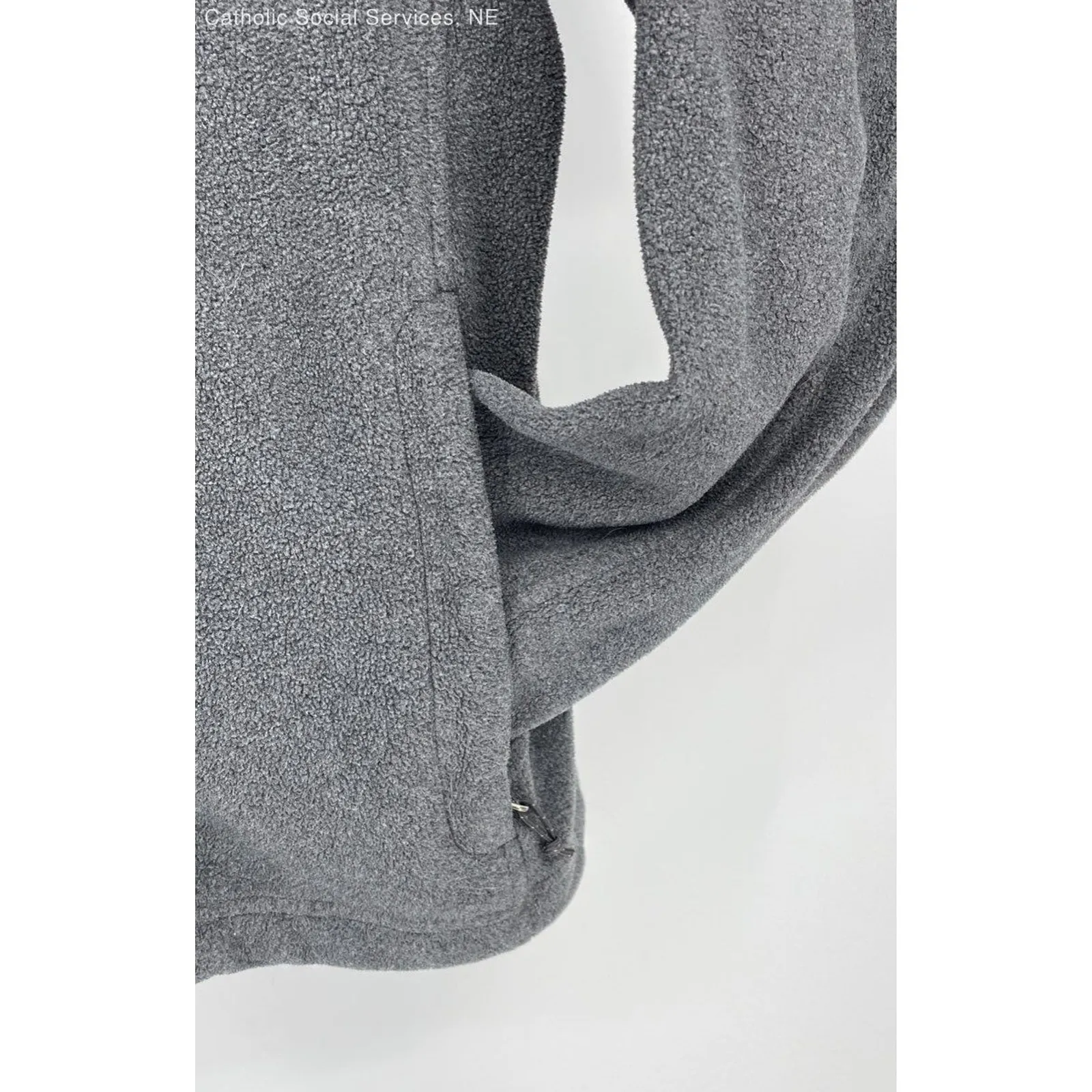 The North Face Gray Women's‎ Full Zip Fleece Jacket - Size S/P - Image 4