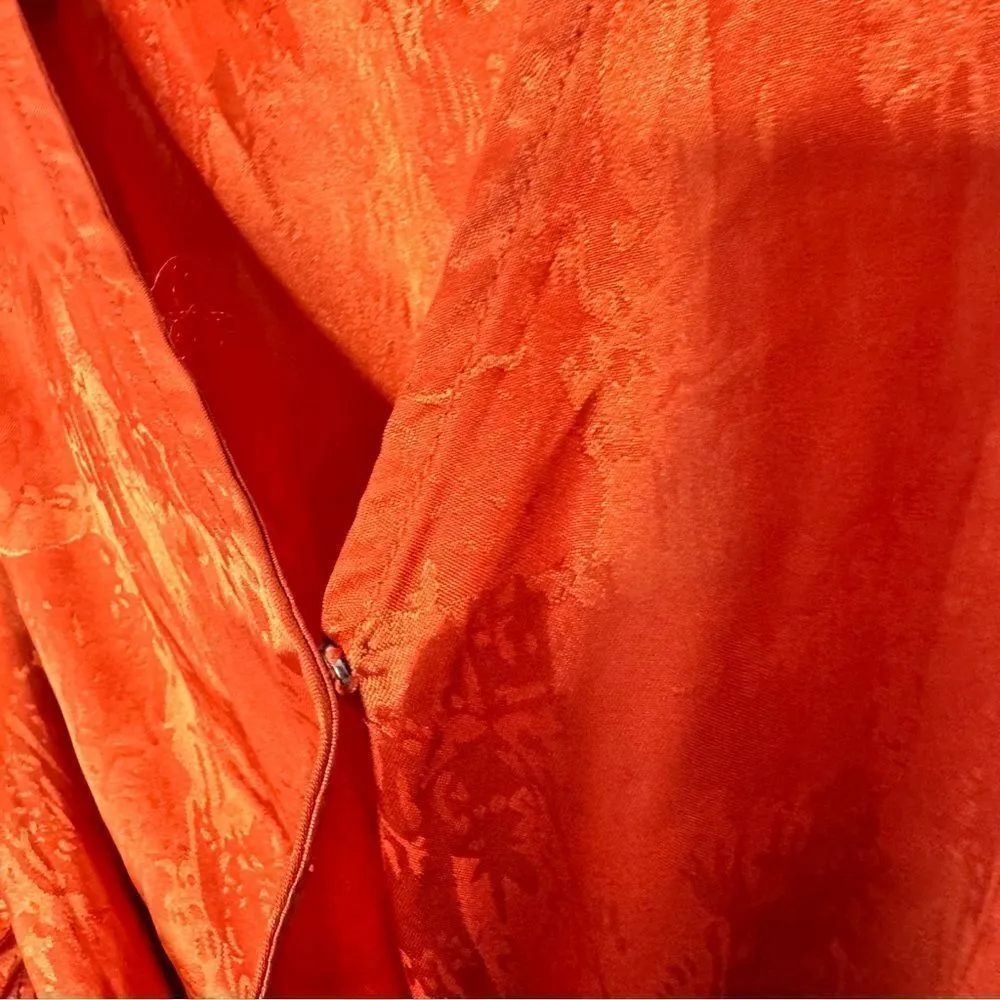 A Calvin by flying tomato burnt orange dress size medium - Image 4