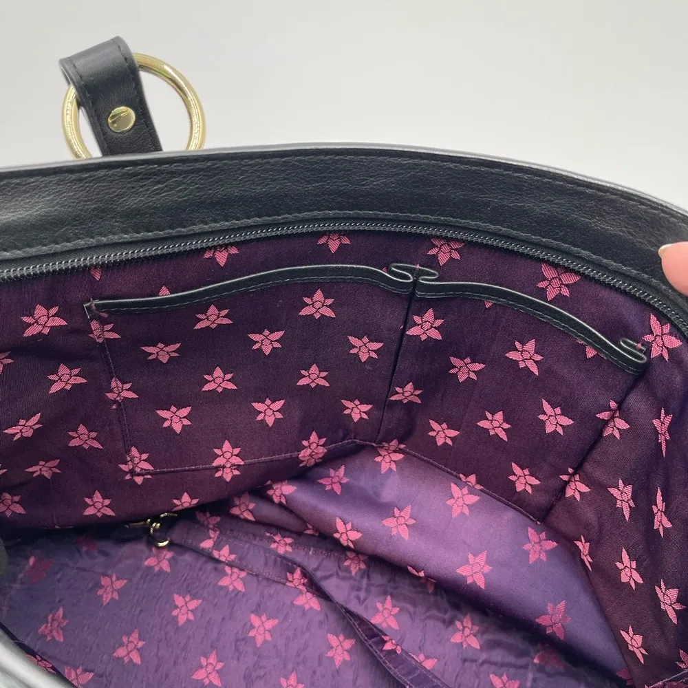 Anuschka Tooled Leather Crossbody Bag Adjustable Strap Cleopatra's Leopard Tote - Image 10