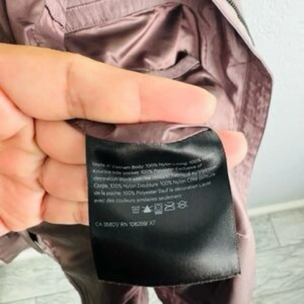 Lululemon New Moves Jacket Misty Mocha nylon purple jacket. Size 6 - Image 4
