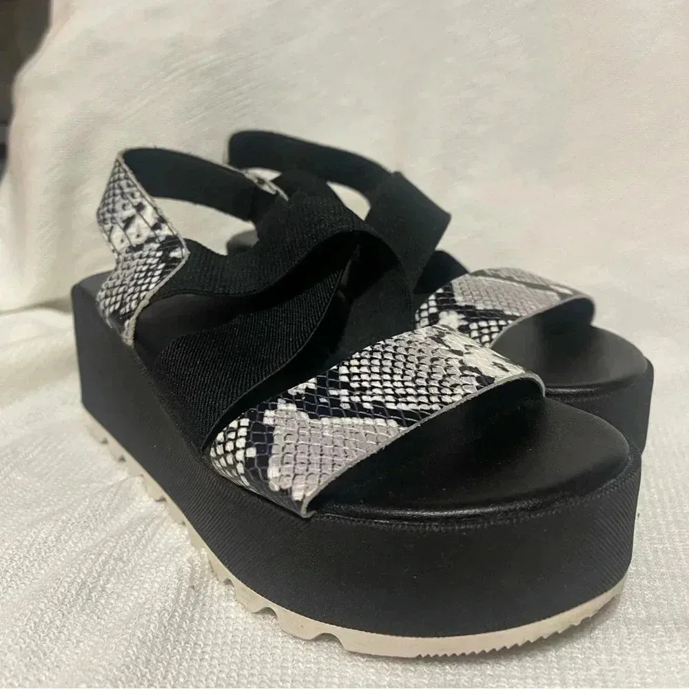 SOREL Women's Cameron Flatform Slingback Wedge Sandal - Image 2