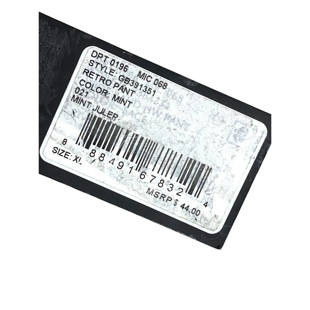 Gianni Bini Floral Bikini Swim Bottom Mint Julep Nylon Stretch Womens 8 NWT - Image 3