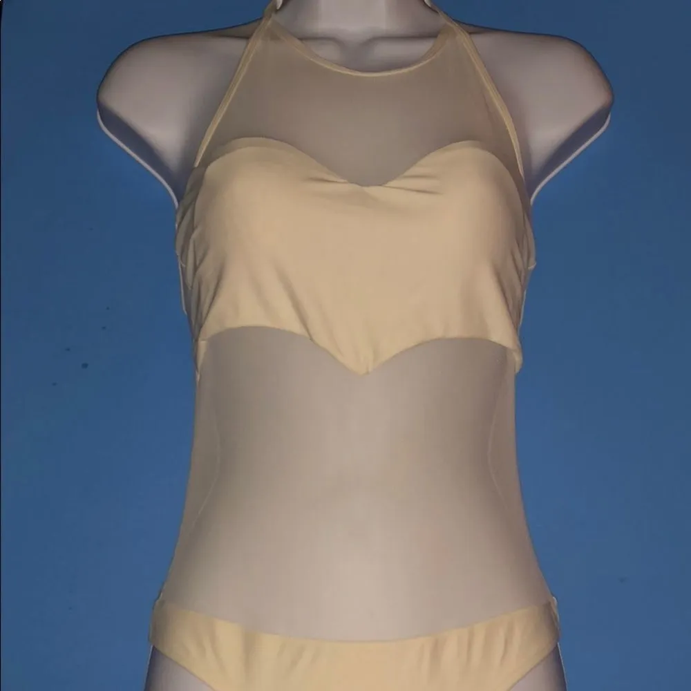 Solkissed One Piece Bathing Suit W/Mesh - Image 2