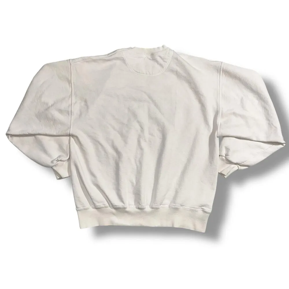 Vintage Unisex Breckenridge Colorado Sweatshirt Pullover Embroidered White Med - Image 7