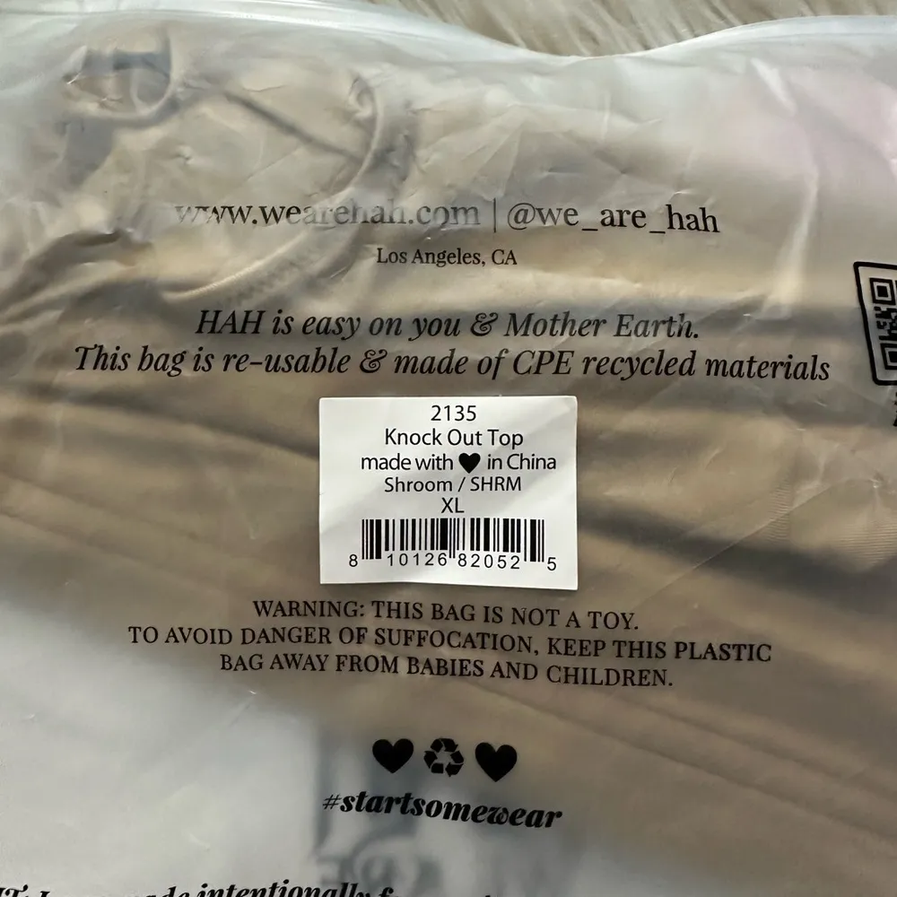 FREE PEOPLE x HAH Knock Out Top In Shroom - Image 6