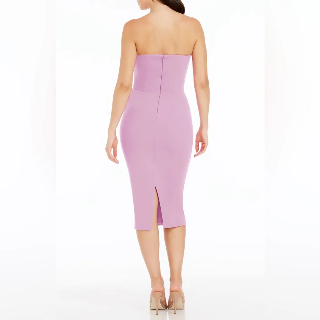 Dress the Population‎ Erica Dress in Lavender Large - Image 2