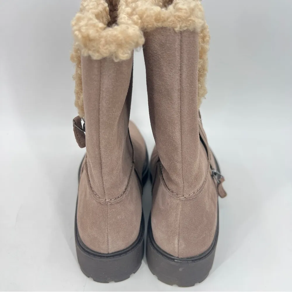 Clarks Opal Zip Cold-Weather Booties Women's Shoes in Brown Size 9.5 New - Image 5