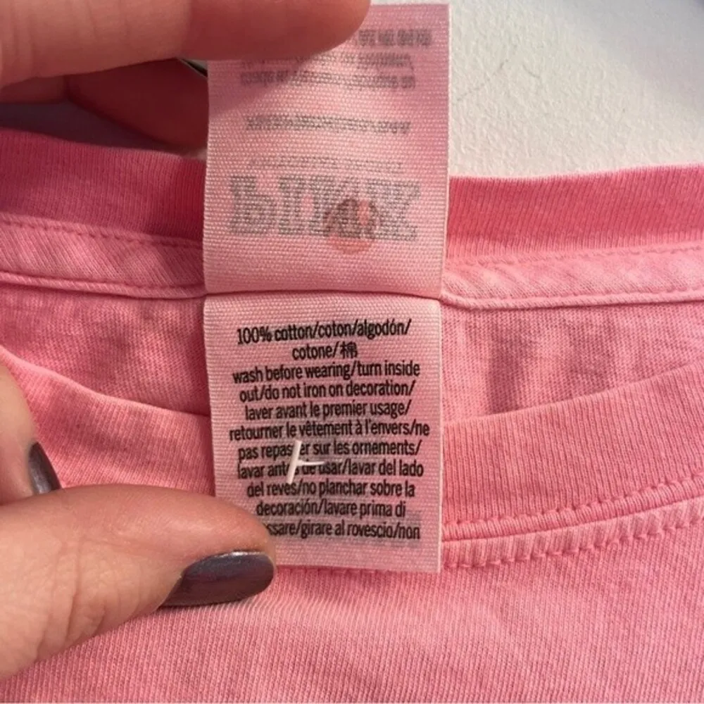 Victoria Secrets Pink Women's Long Sleeve Pink Crop Top - Image 6