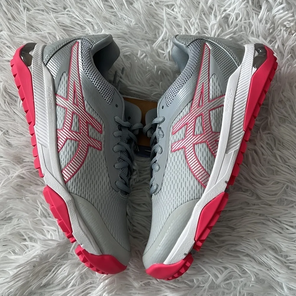 Asics Women's Gel-Course Ace Golf Shoes glacier grey/pink cameo size 6 - Image 7