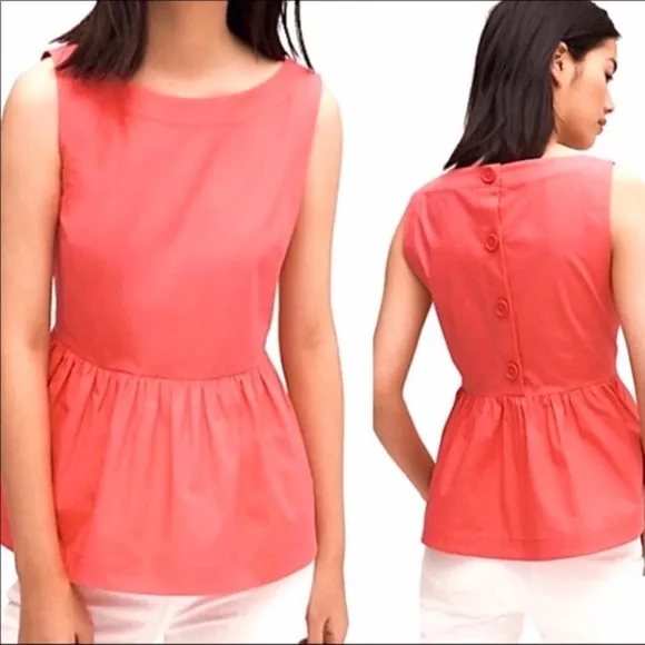 Kate Spade Shore Thing Peplum Top - Image 2
