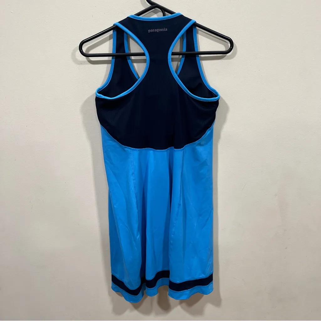 EUC Patagonia Active Wear Dress size small padded chest blue hiking outdoors - Image 4