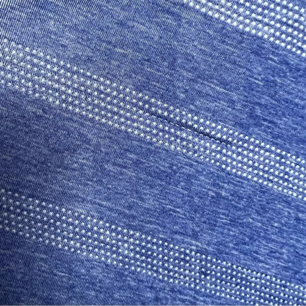 Nike Elastika Elevate Logo T-Back Tank Blue Stripe Lightweight Medium - Image 7