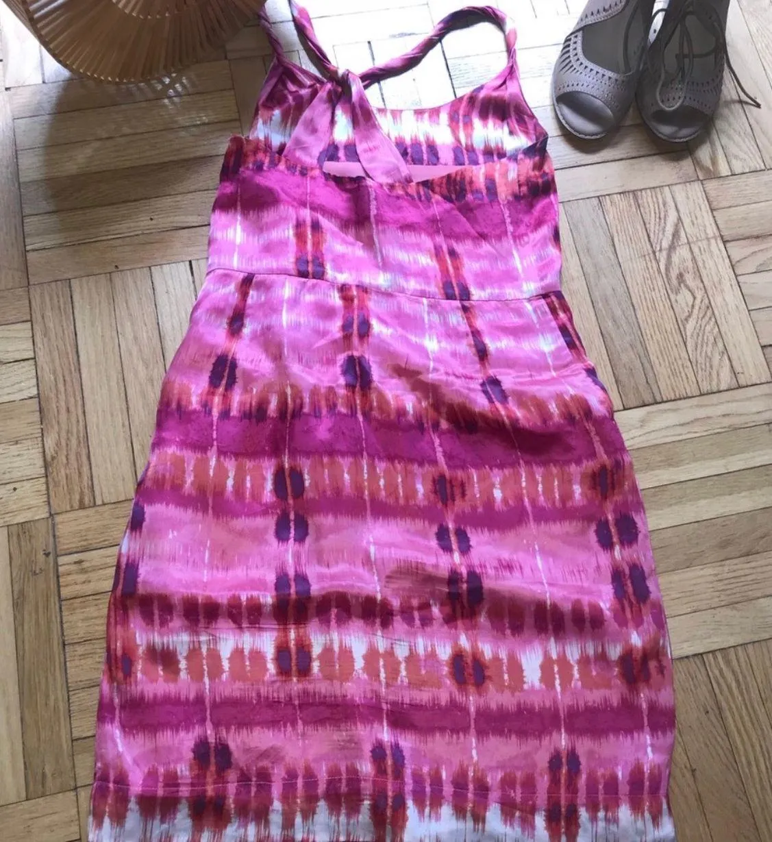 Silk Ikat Dress - Image 5