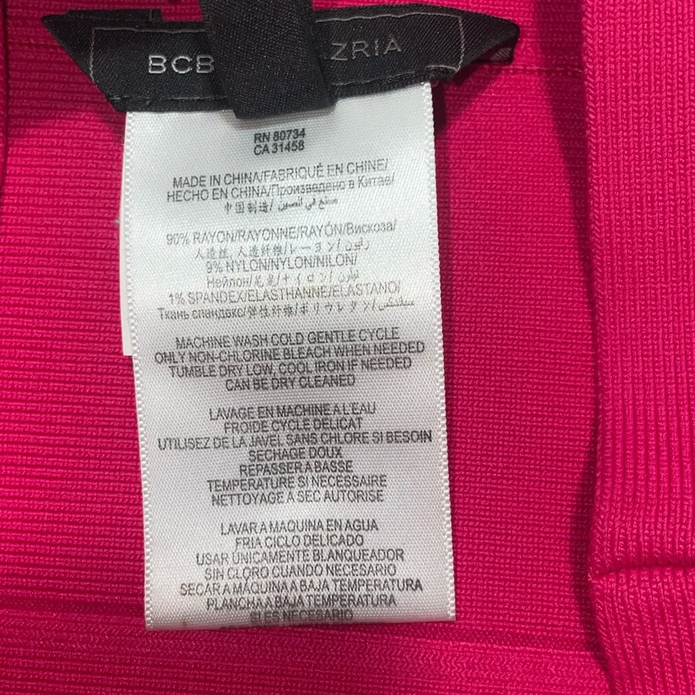 BCBGMAXAZRIA Simone bandage pencil skirt size small - Image 7