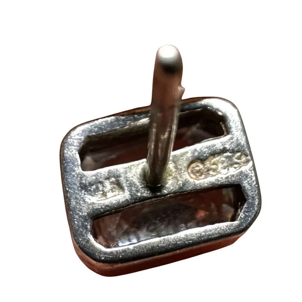 Sterling Silver & CZ Stud Earrings - Image 5