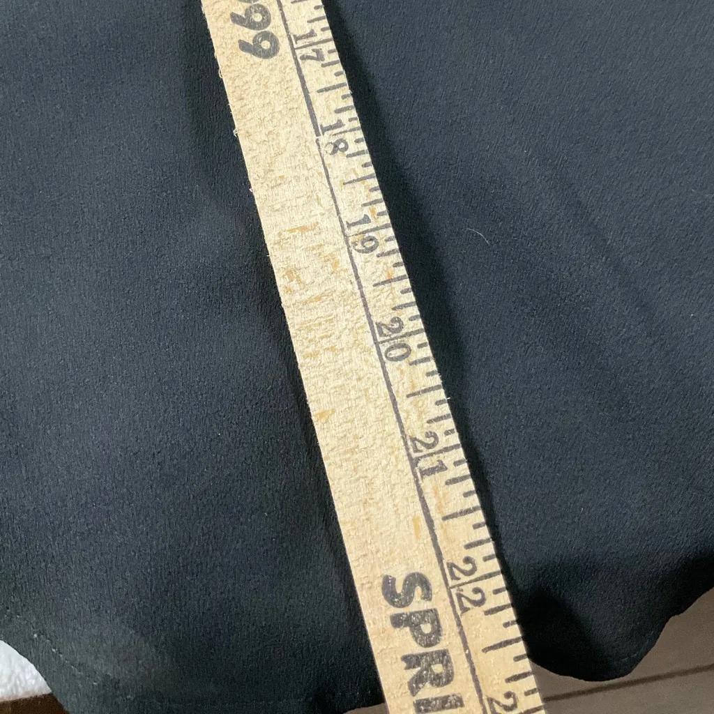 bebe vintage Tank Top‎ black brass chain detailing club new years flowy - Image 10