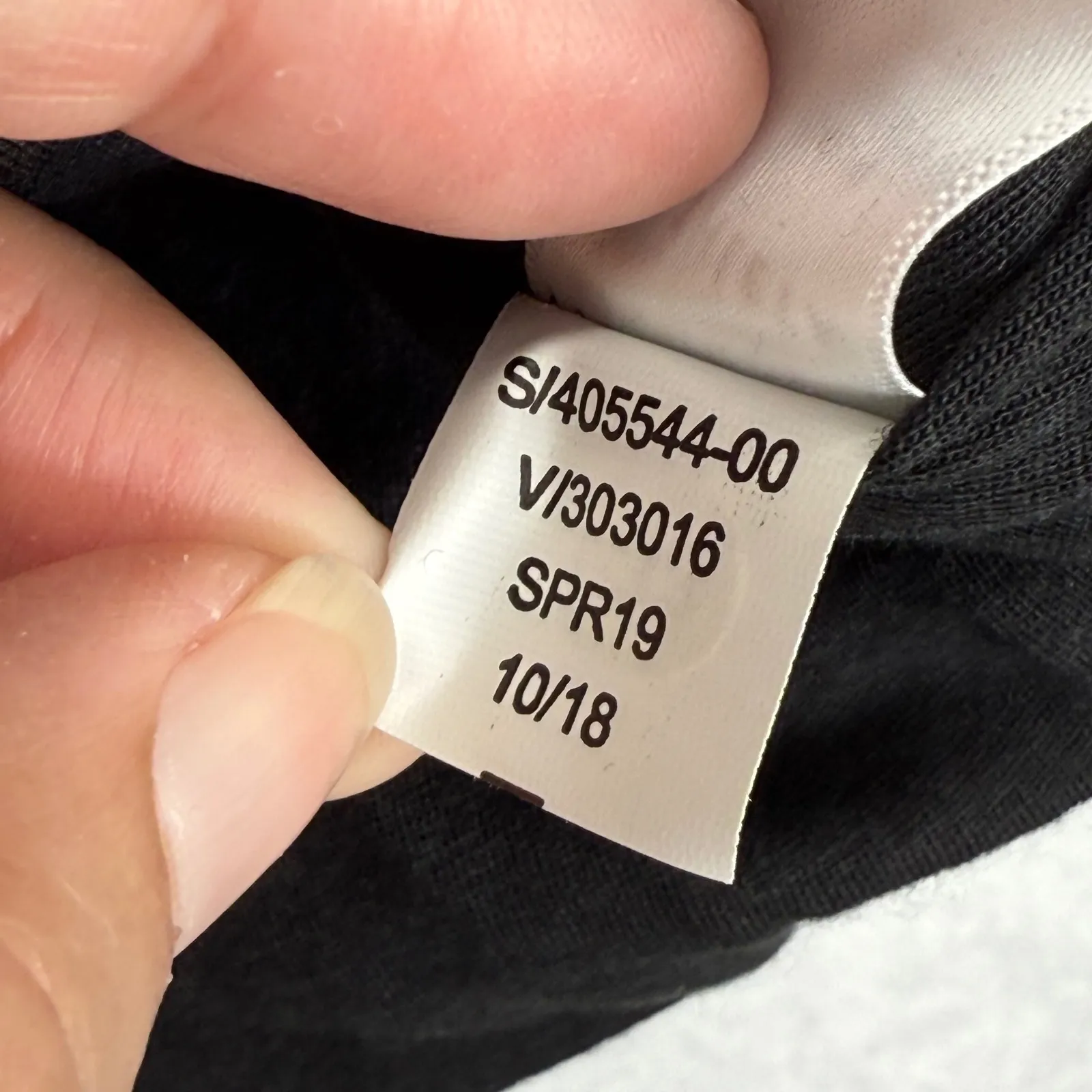 Athleta Wilder Long‎ Sleeve Dress XL Black Pima Cotton Modal Tuck Detail NWT - Image 7