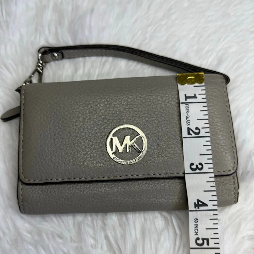 Michael Kors Gray Wristlet Wallet - Image 10