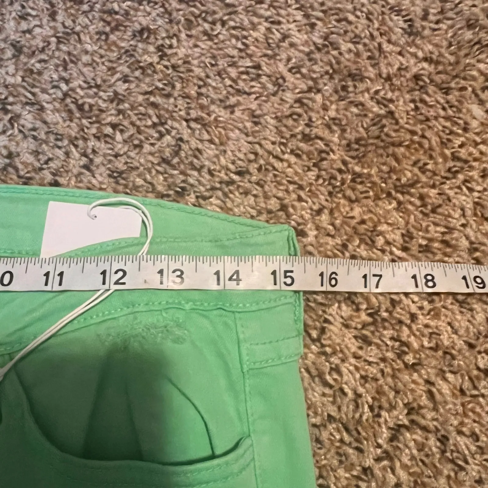 Flying Monkey Women Jeans Mint Green Distressed Skinny‎ Size 29 - Image 4