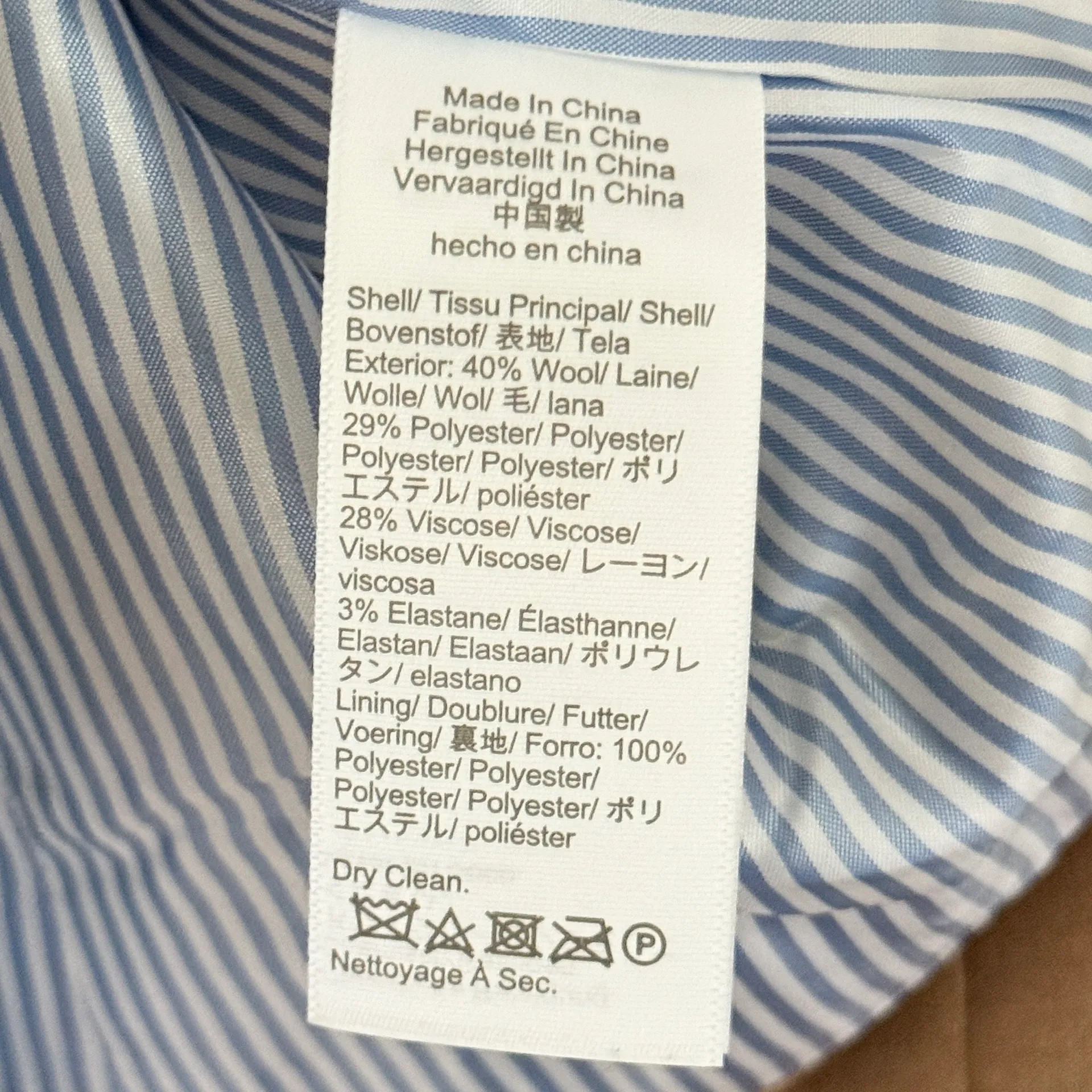 J. Crew Factory Wool Original Schoolboy Blazer Camel Brown Women’s Size 8 - Image 10