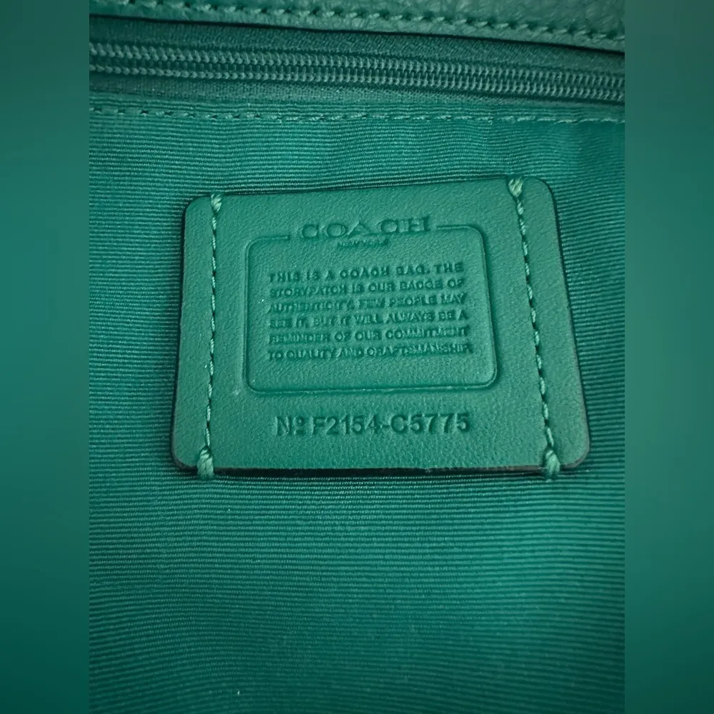 Coach Tote 27 Colorblock with Horse and Carriage Handbag Bag Twilight Multi 5775 - Image 11