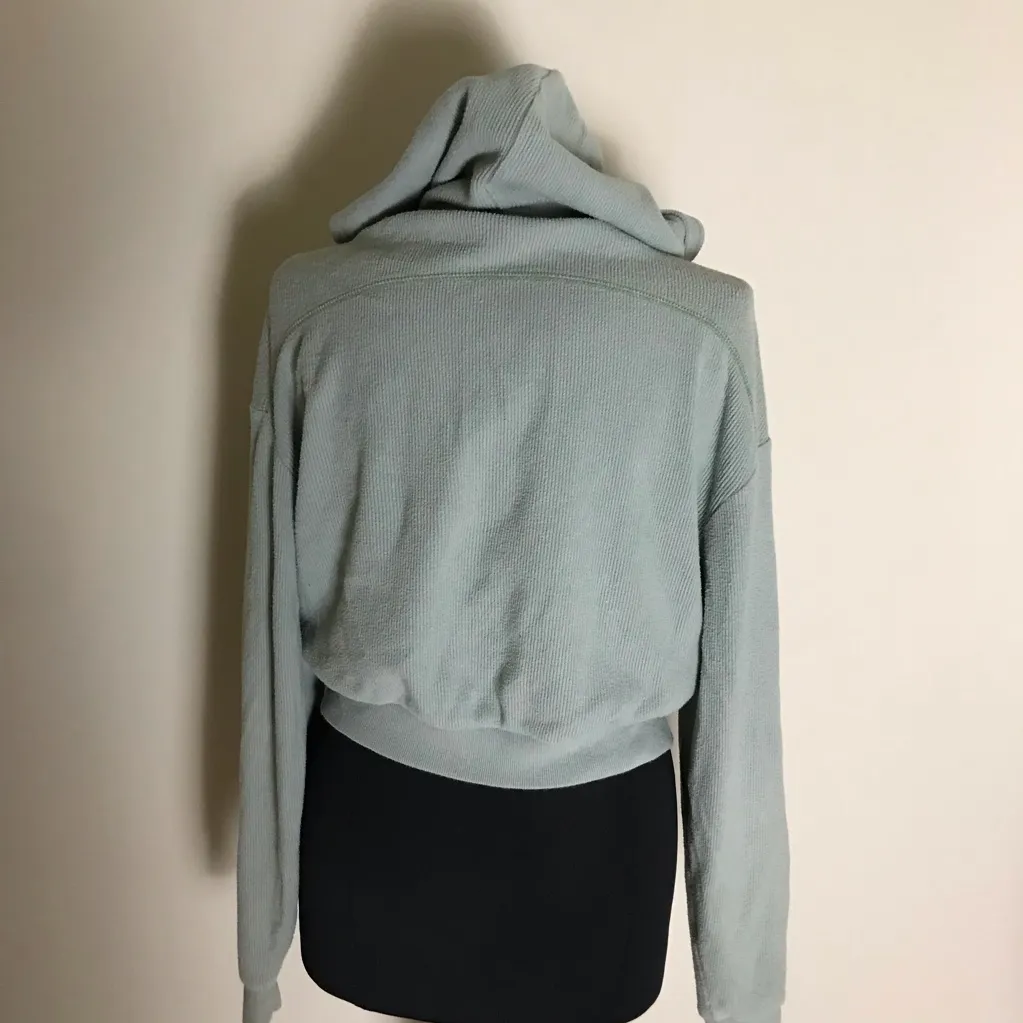 Skims Mineral Sage Green Hoodie and Jogger Set - Image 4