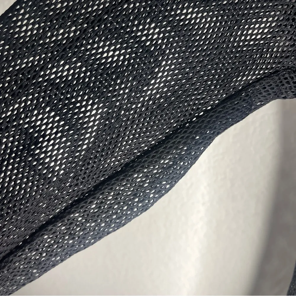 Black Mesh Long Sleeve Top - Image 3