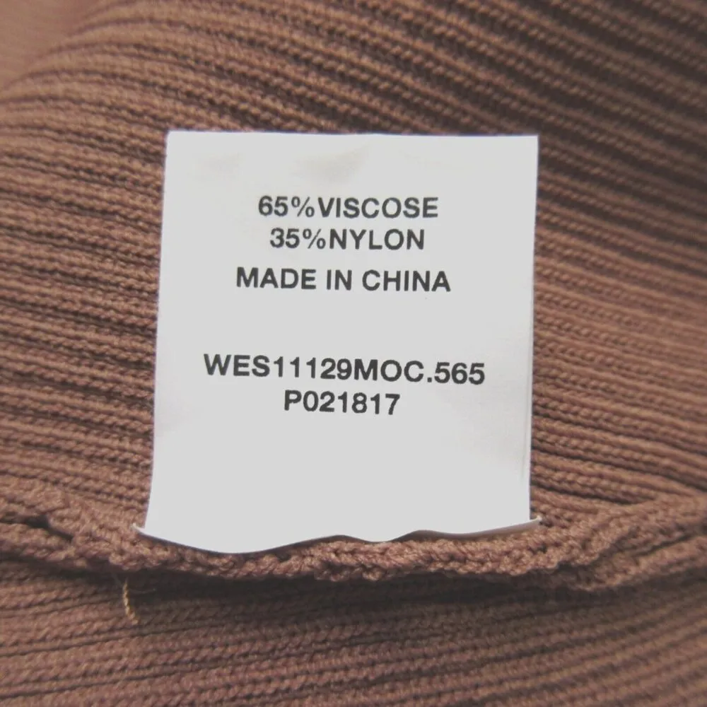 NWT DISSH Toni Maxi in Mocha Brown Ribbed Knit Keyhole Halter Dress AU XS / US 2 - Image 7