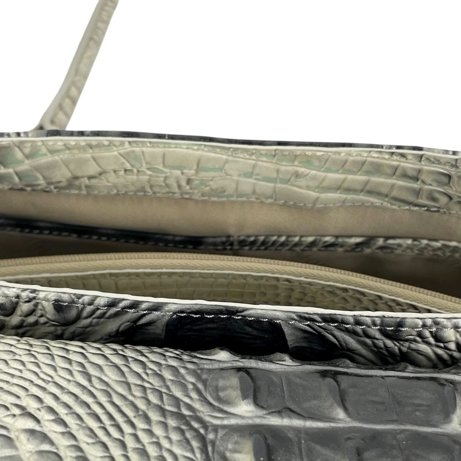 Brahmin Dayan Leather Shoulder Bag Everlasting Ombre Melbourne East West Bag - Image 13