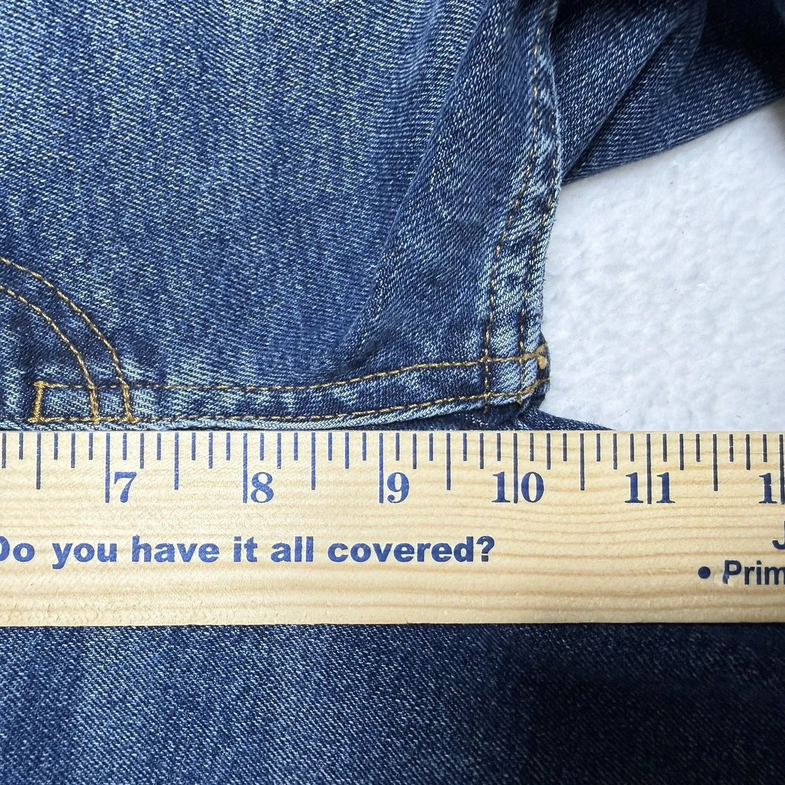 Anine Bing Womens Skinny Jeans Size 24 Blue Mid Rise Classic Denim - Image 10