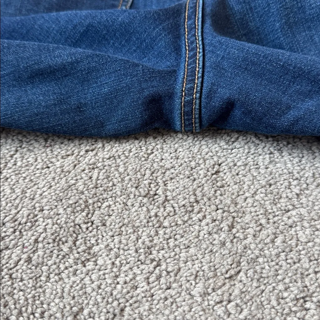 Lane Bryant Flex Magic Waistband Mid Rise Girlfriend Crop Jeans SIZE 22 - Image 5