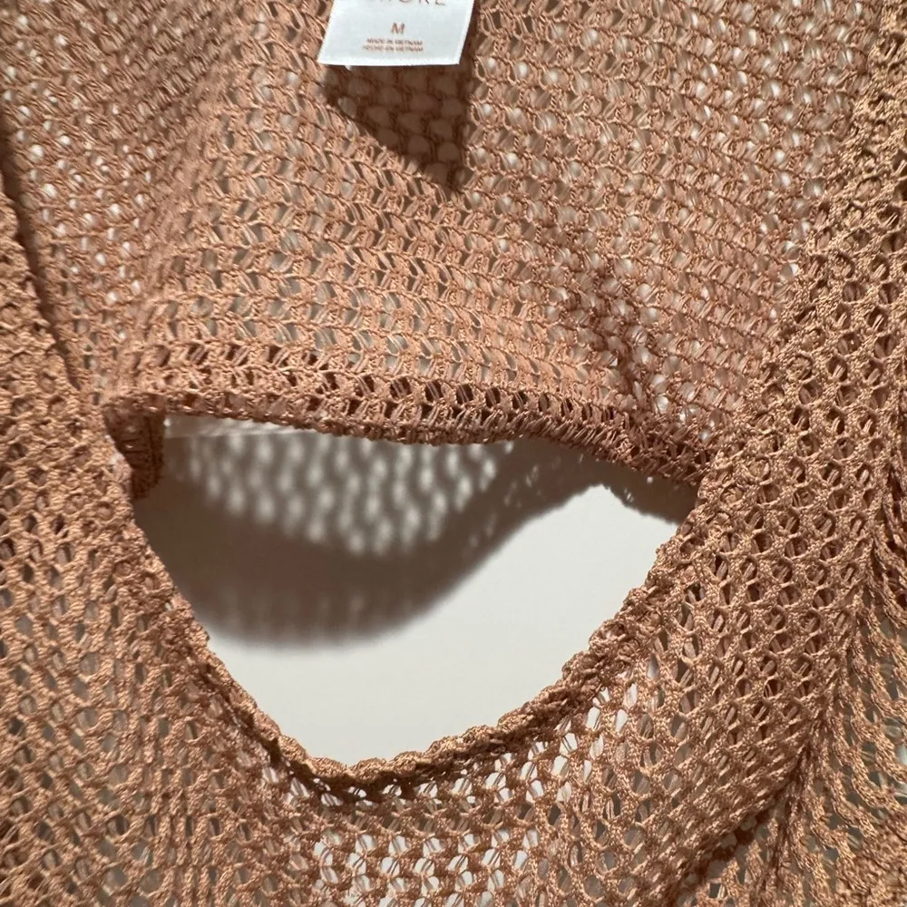 Chic Tan Knit Jumpsuit - Image 2