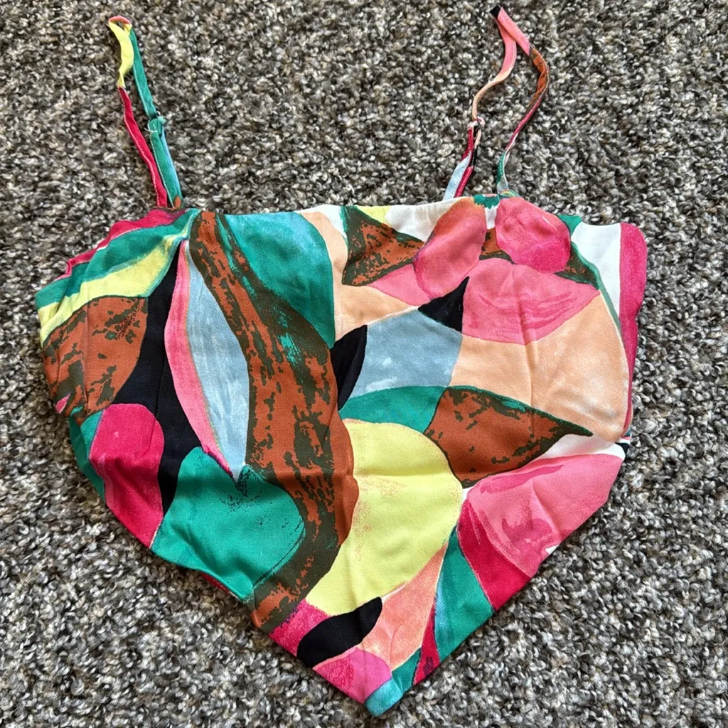 Forever 21 Multicolor Smocked Top - Image 3