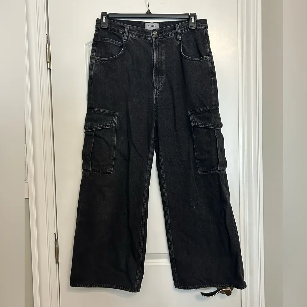 Agolde Minka Cargo Jeans - Image 2