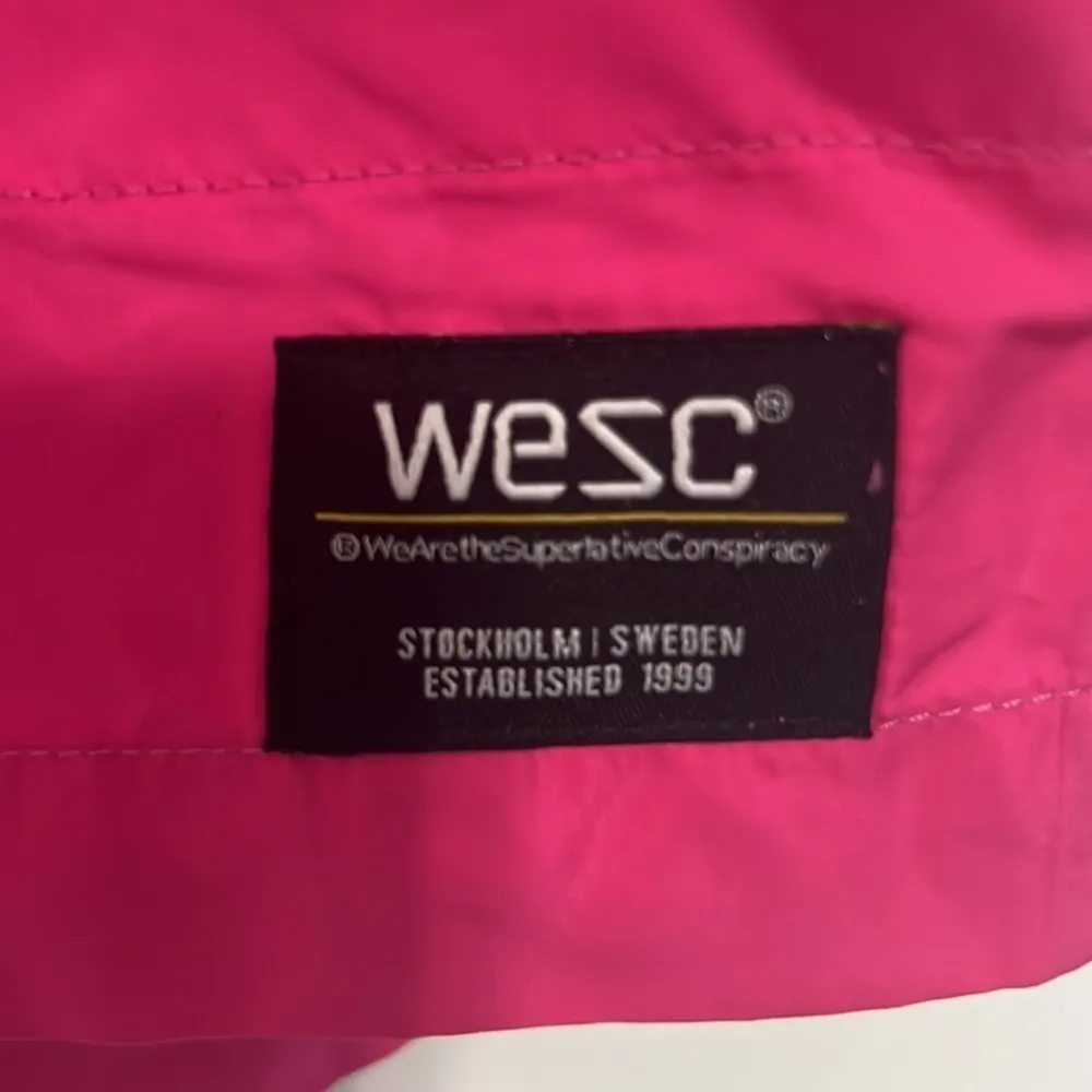 WESC Hot Pink Unisex Shorts Men’s XL Women’s Size XXL EUC - Image 2