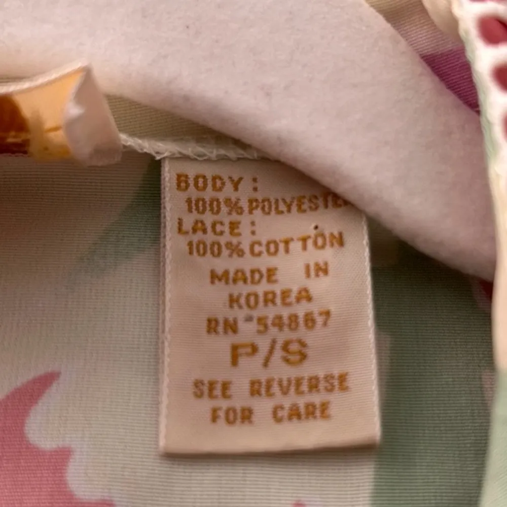 Vintage 1980s Victoria Secret Vicky Maxi Robe Pastel Floral Robe Dressing Gown - Image 7