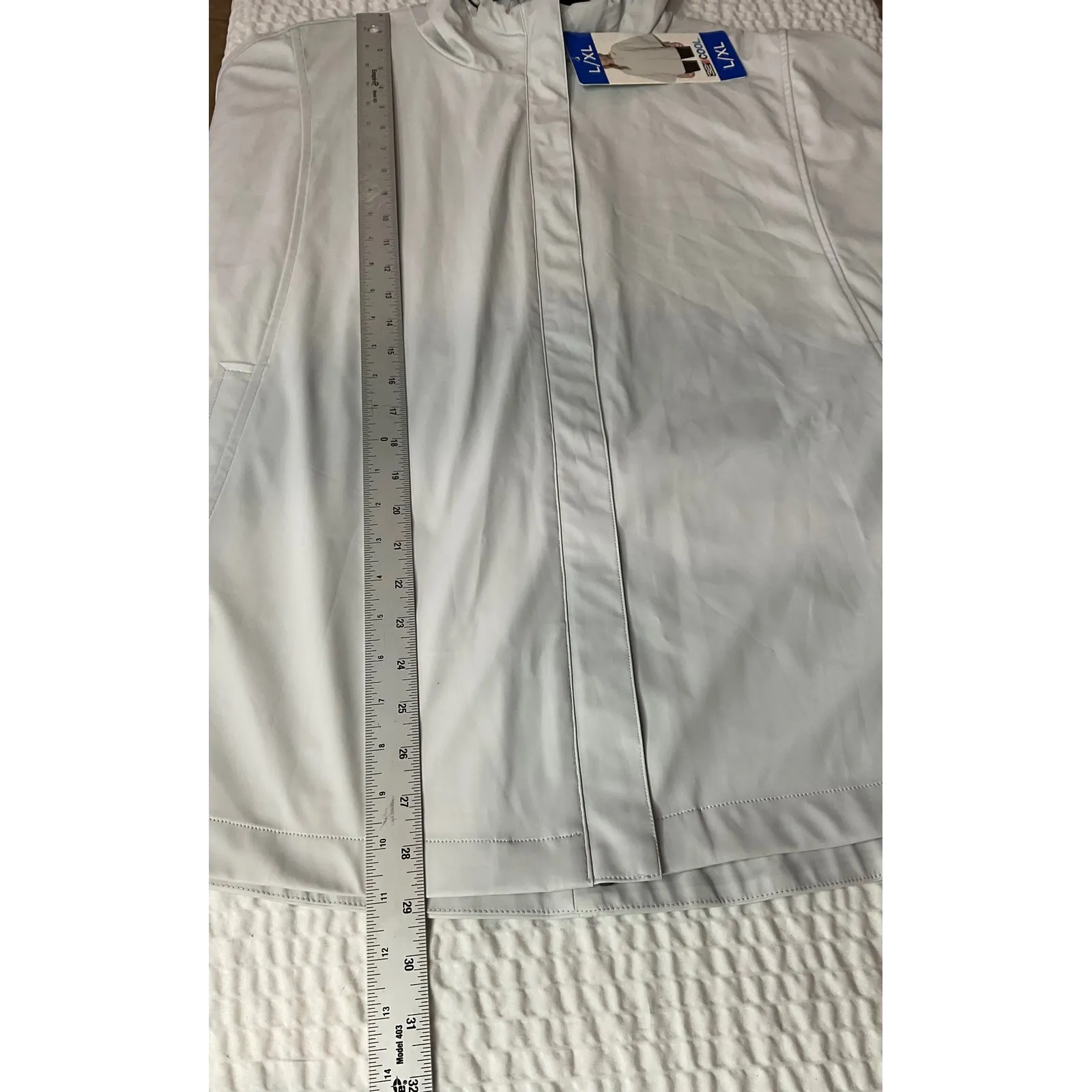 32 Degrees Cool Women Lightweight Hooded Poncho Jacket Rain Outerwear L XL - Image 7