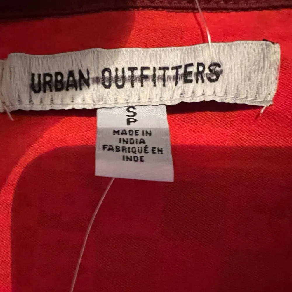 NWOT Urban Outfitters Hazel Printed Mini Dress - Red Checkered Floral size S - Image 6