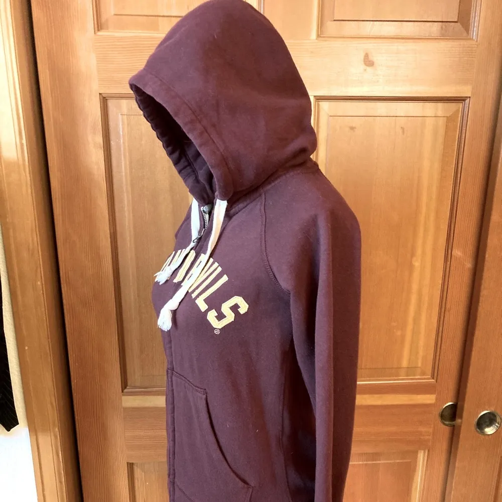 New w/o Tags, Women’s ASU Zip Up Hoodie. XS - Image 7