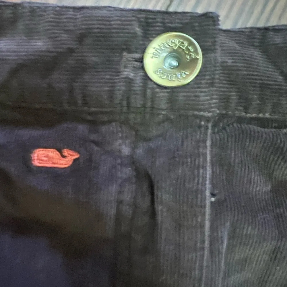 Womens Vineyard Vines brown corduroy pink whale skirt - Image 2