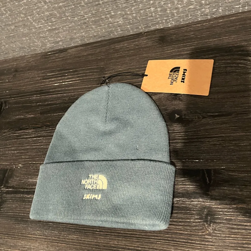 NWT The North Face x Skims Beanie Kyanite Blue In hand ready to ship - Image 3
