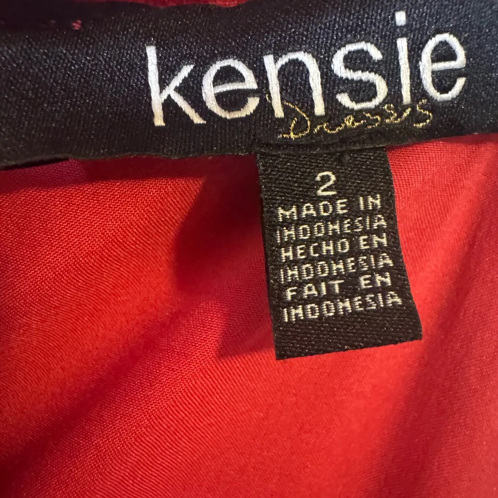 Kensie Hot Pink Halter Hi-Low Pleated Hem Dres Cocktail Wedding Sz 2 Retail $138 - Image 7