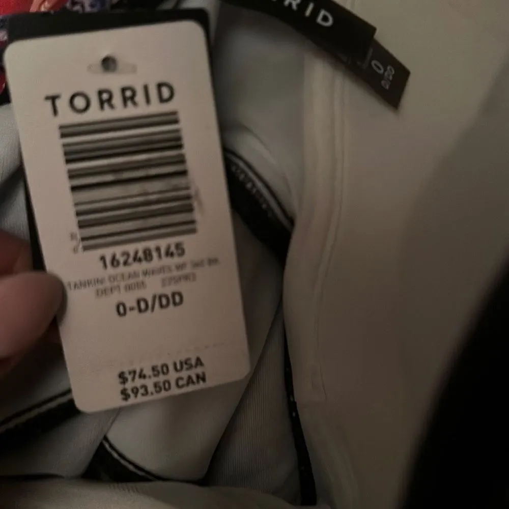 Torrid Wire-Free Racerback Tankini Top - Image 10