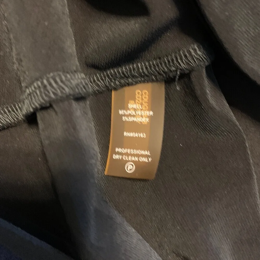 Calvin Klein Black Sleeveless Fit & Flare Cocktail Evening Dress - Image 5