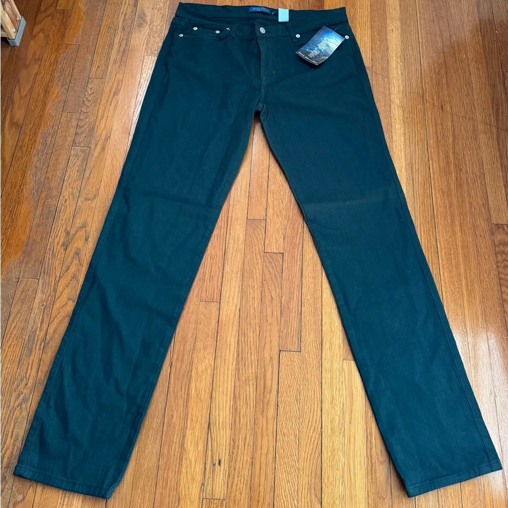 NWT Judy Blue 5 pockets green skinny jeans, size 1X Made in USA minimalist - Image 5